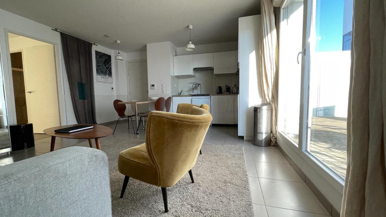 Appartements Avec Parking - Cite Du Vin Bordeaux Exteriér fotografie